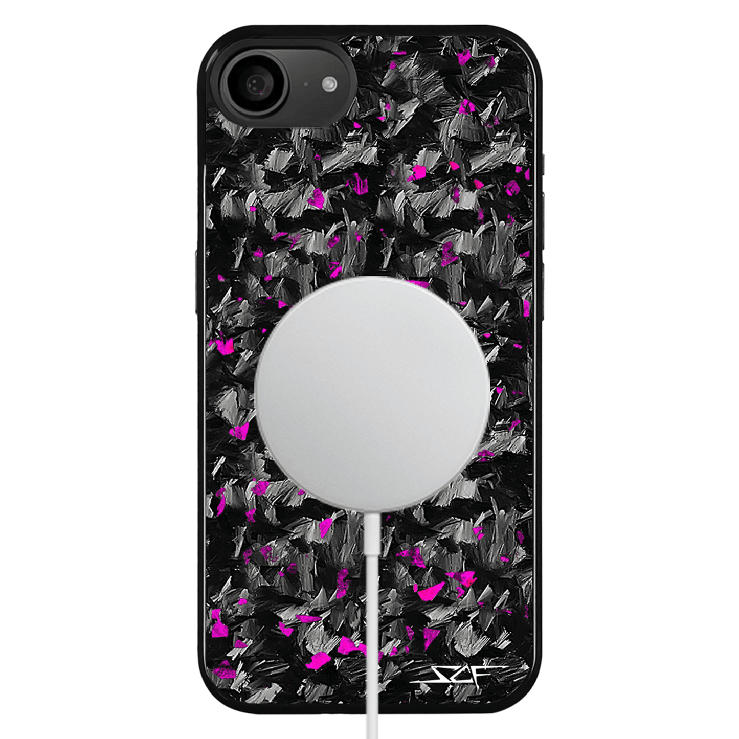 iPhone | Purple Flake Real Forged Carbon Fiber Phone Case | CLASSIC Series
